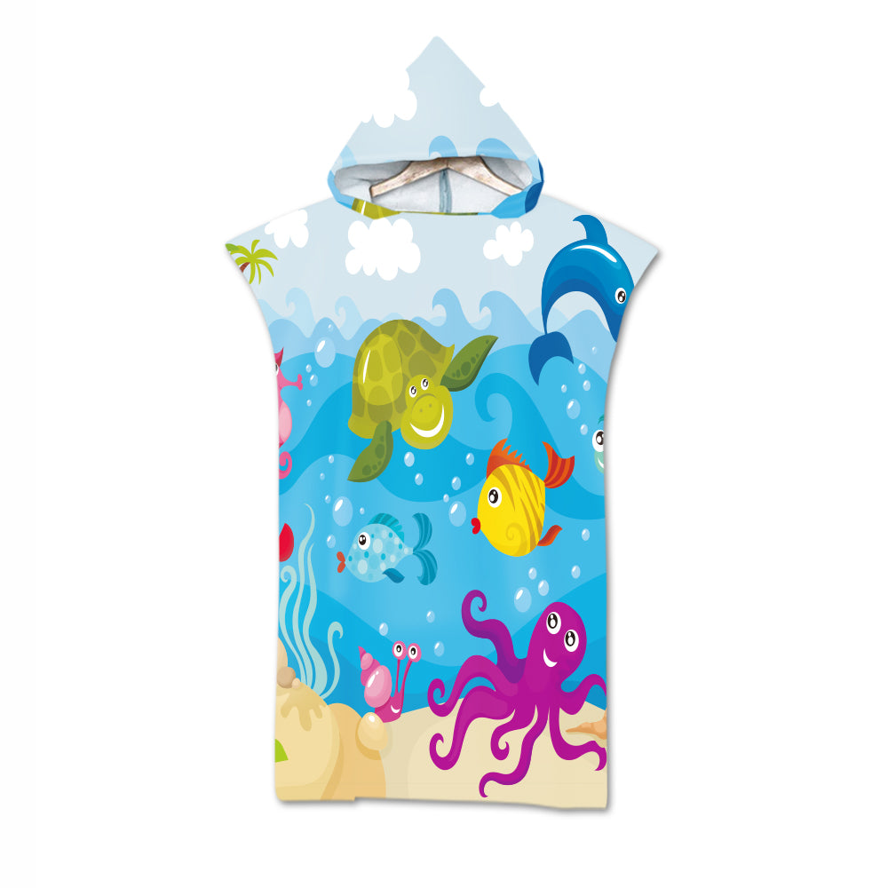 Bath Towel Beach Towel Cloak Geometric Print
