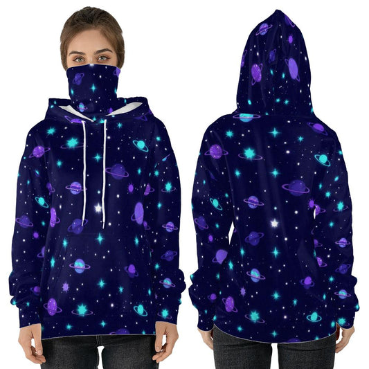 Personalized All-over Print Gaiter Hoodie (Lightweight)