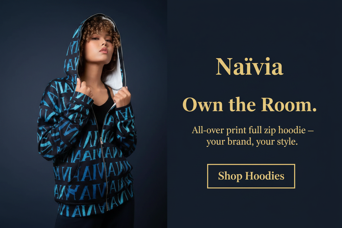 Naïvia Full Zip Hoodie Banner