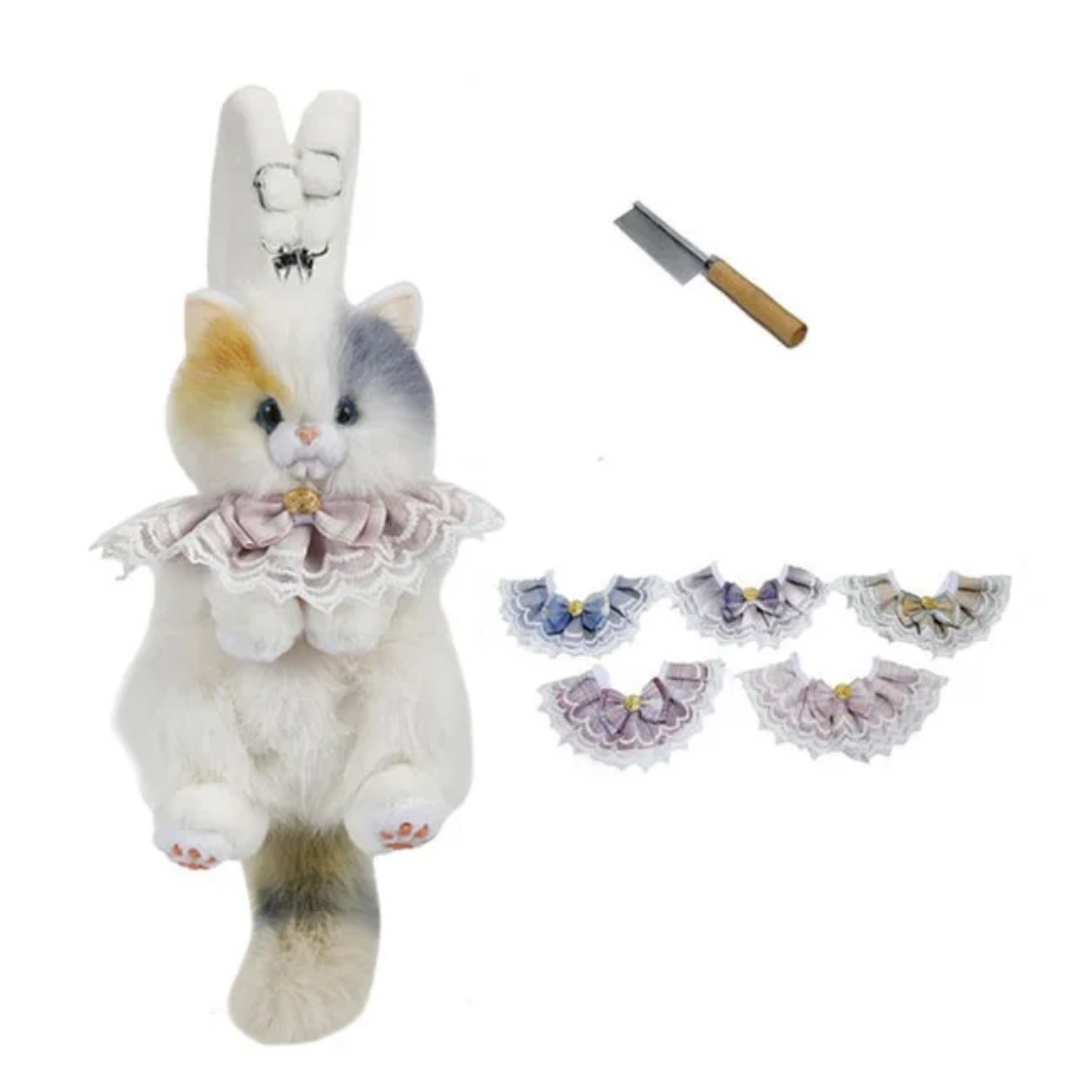 Cute Simulation Ragdoll Cat Backpack — Plush Soothing Doll