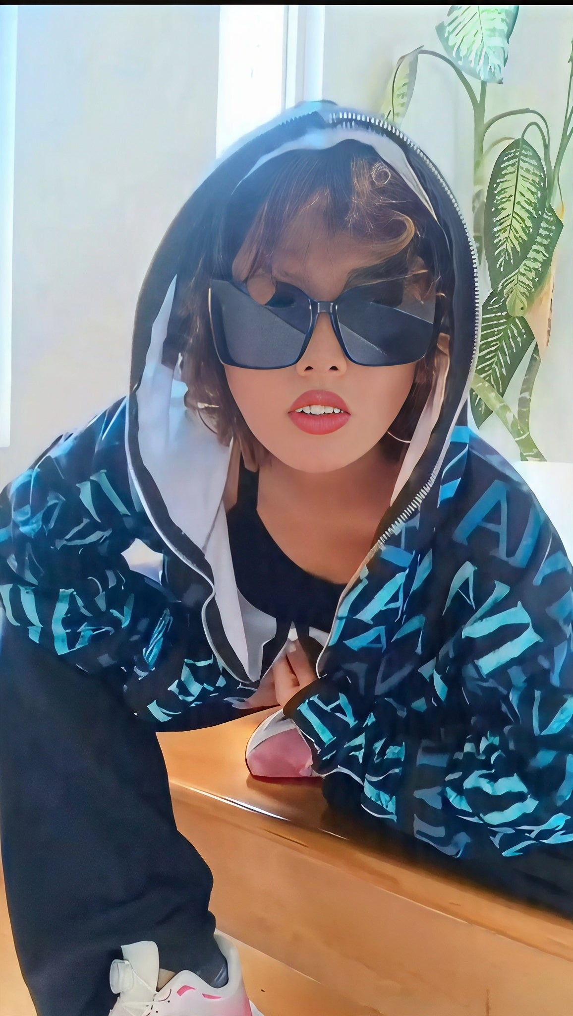 Personalized All-over Print Full Zip Up Hoodie (Lightweight)