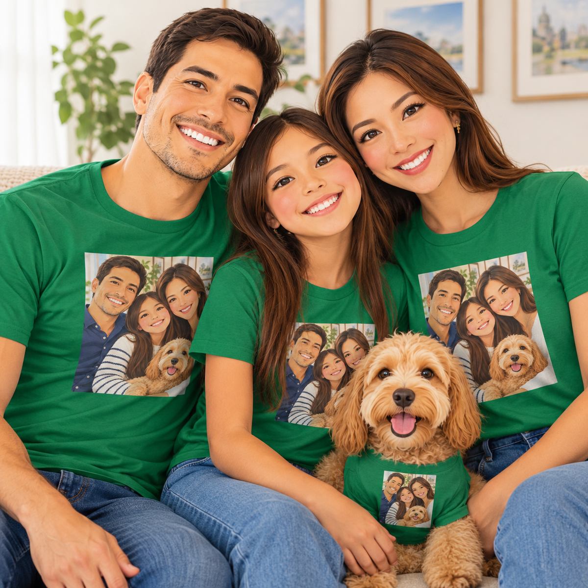 Personalized Unisex T-Shirt – Custom Photo, Name or Text Tee
