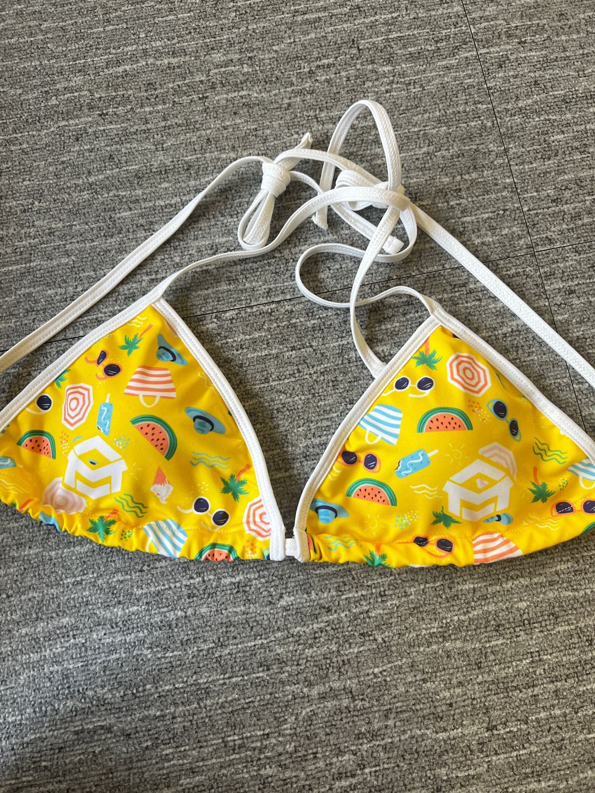 Custom Bikini Set | Personalized Swimsuit | Upload Your Own Design | Women's Two-Piece Swimwear | Made to Order