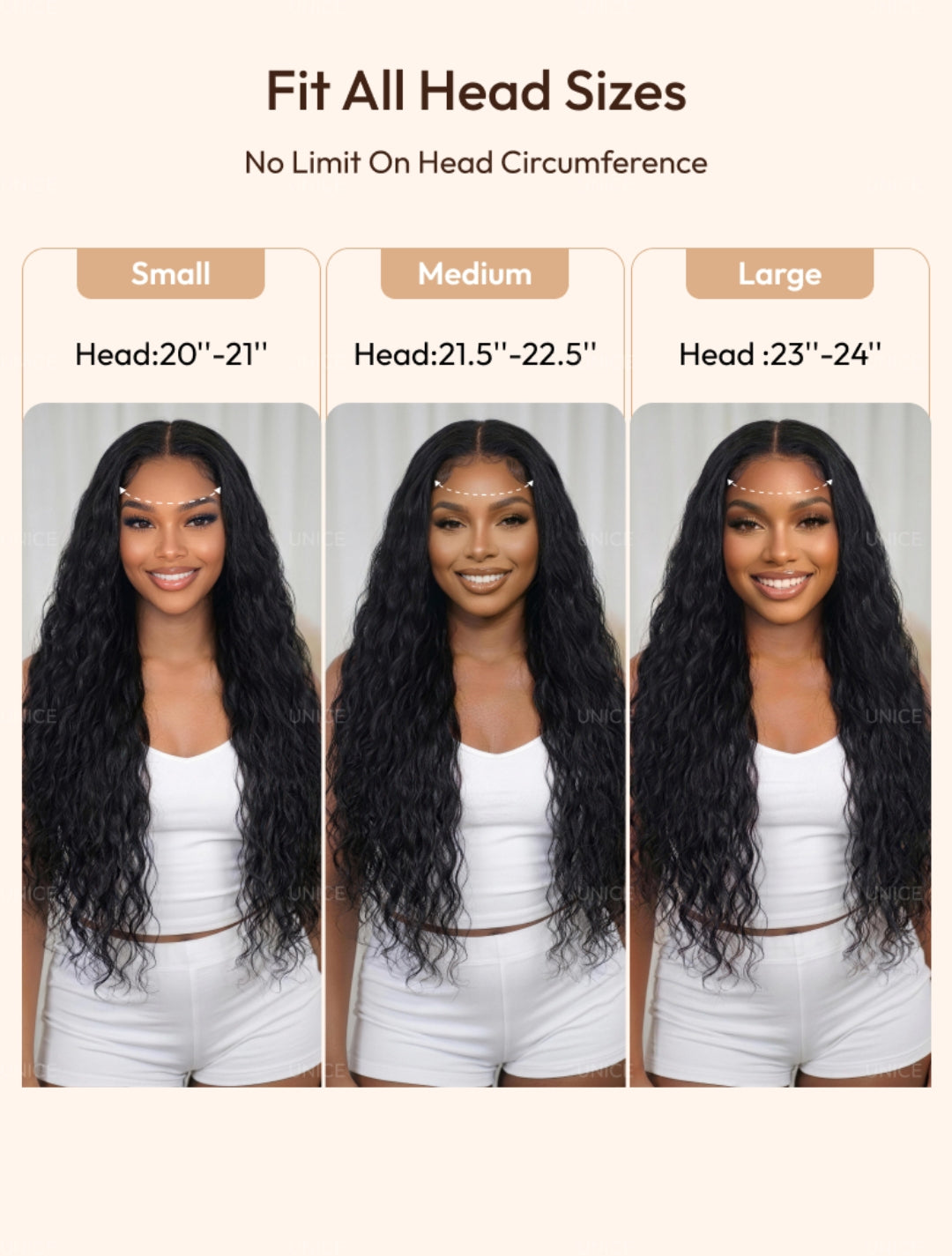 13x4 Bye Bye Slip Lace Frontal Wet & Wavy 2-in-1 Glueless Human Hair Wig