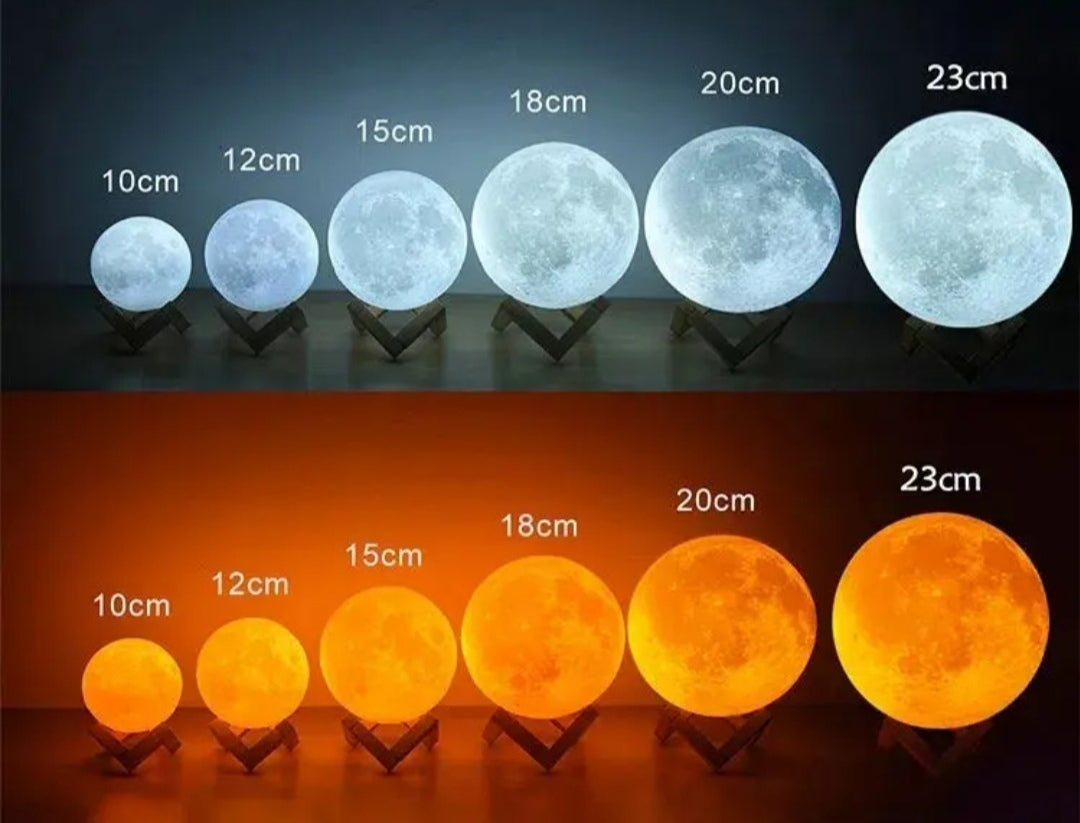 Personalized 3D Moon Lamp – A Gift Full of Love