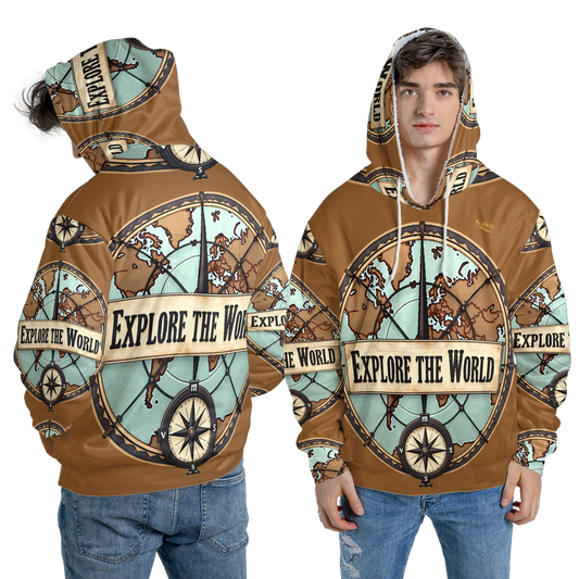 Personalized All-over Print Fleece Hoodie