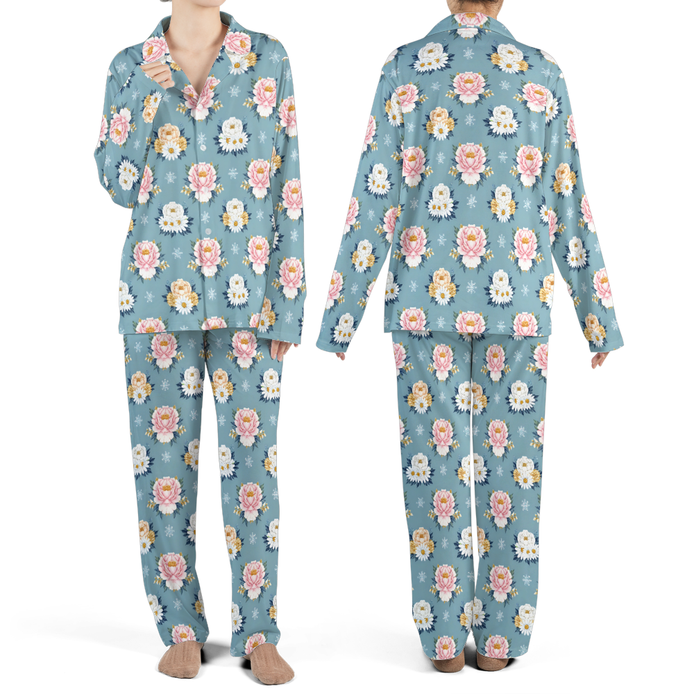 Personalized All-over Print Pajamas Set
